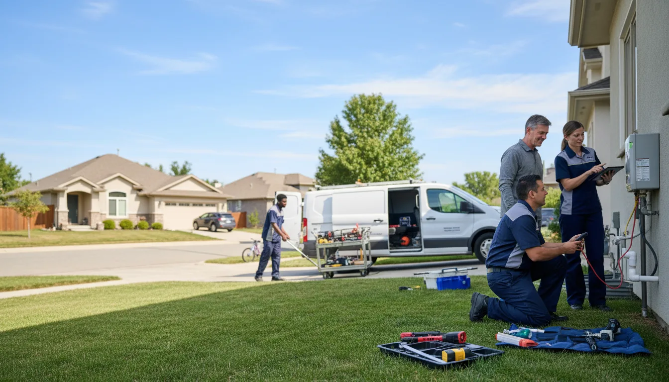 Tankless water heater service in Buffalo Gap, TX